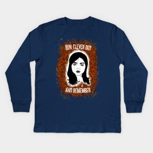 Clara Oswin Oswald Kids Long Sleeve T-Shirt